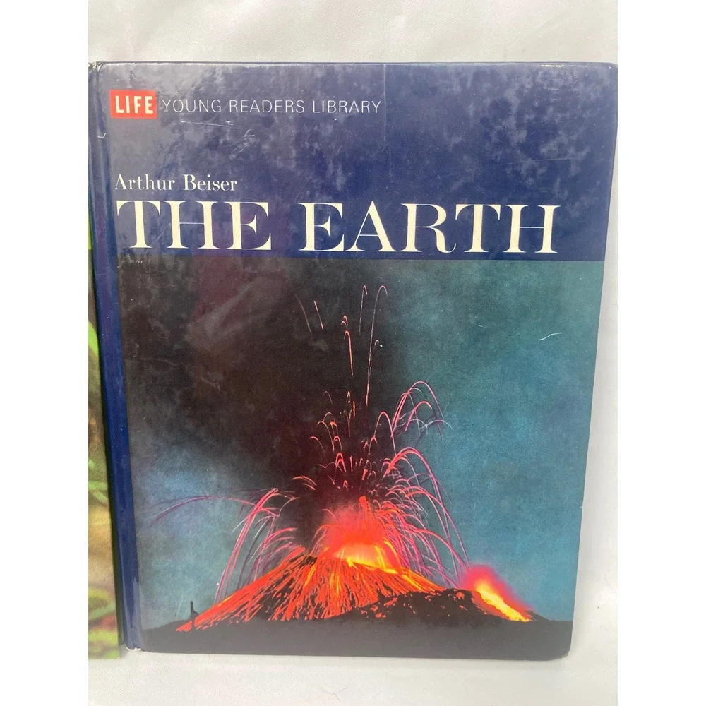 Vintage LIFE Young Readers Library 4 Book Lot Birds Earth Sea Animal Behavior